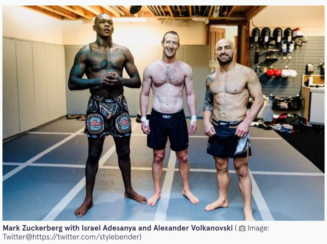 siap sedia elon musk, mark zuckerberg dah berlatih dengan atlet ufc!