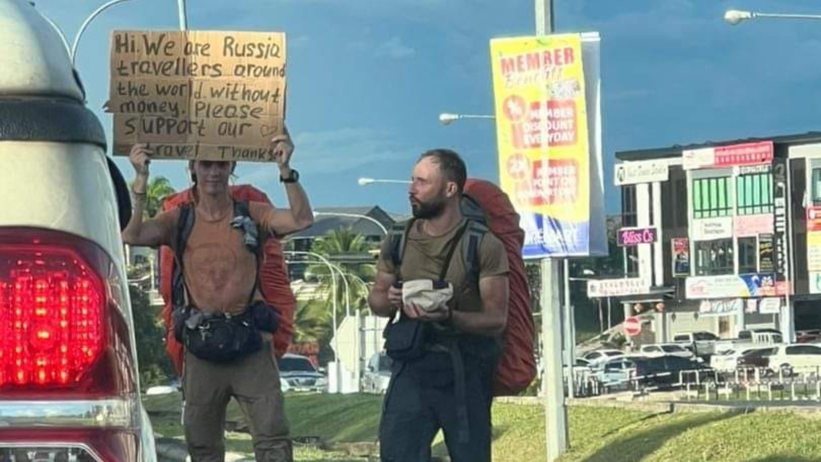 no money, don't travel malaysians react to “begpackers” in sarawak taking advantage of locals