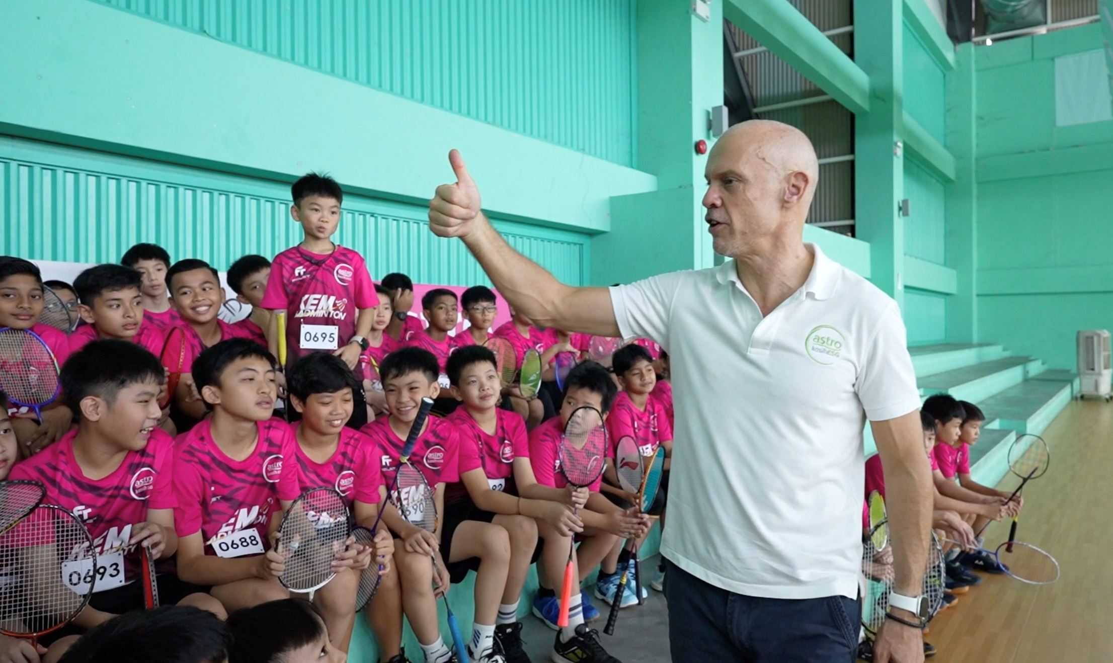 astro kem badminton kembali lagi, pusingan ke-4 di relau sports complex, pulau pinang