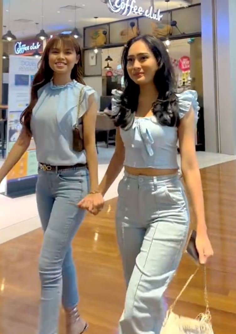 kongsi video bersama adik, bella astillah dipuji muda bagai anak dara