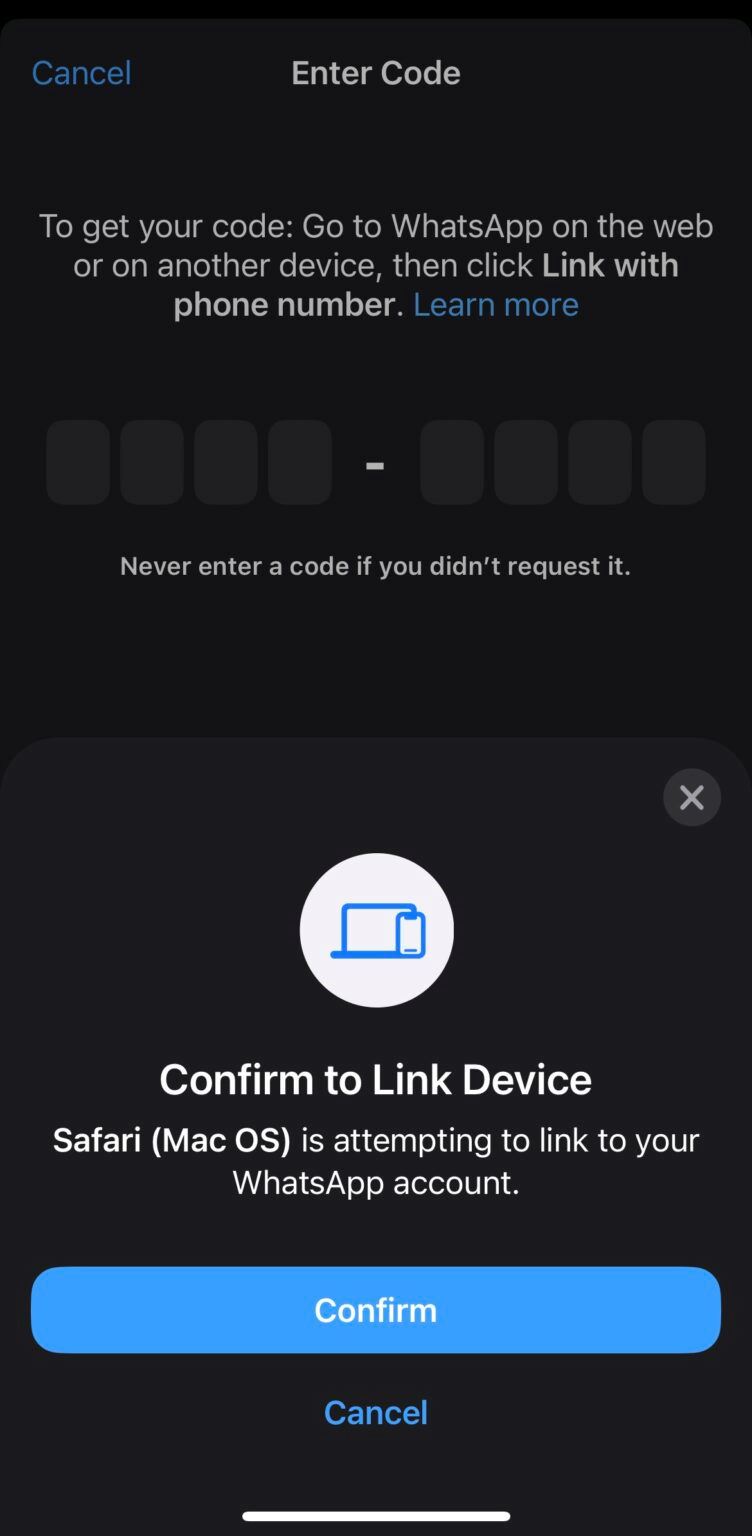 whatsapp web不再需要扫码登录!用户可连接手机号!