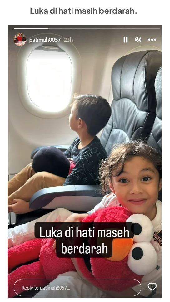 ibu syamsul yusof sekali lagi curi perhatian netizen, “luka di hati masih berdarah..”