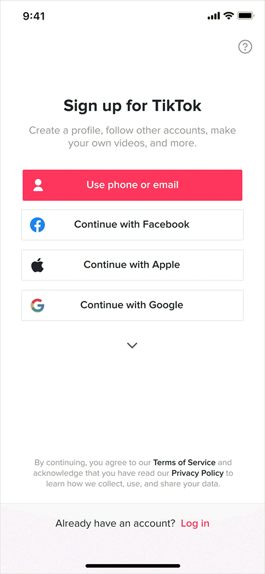 lebih selamat, pengguna ios kini boleh log masuk tiktok guna face atau touch id