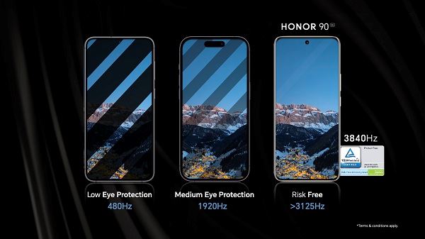 HONOR 90零风险调光护眼屏
