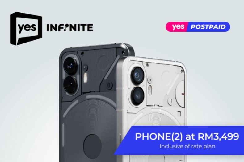 2 Nothing Phone (2) with Yes 5G