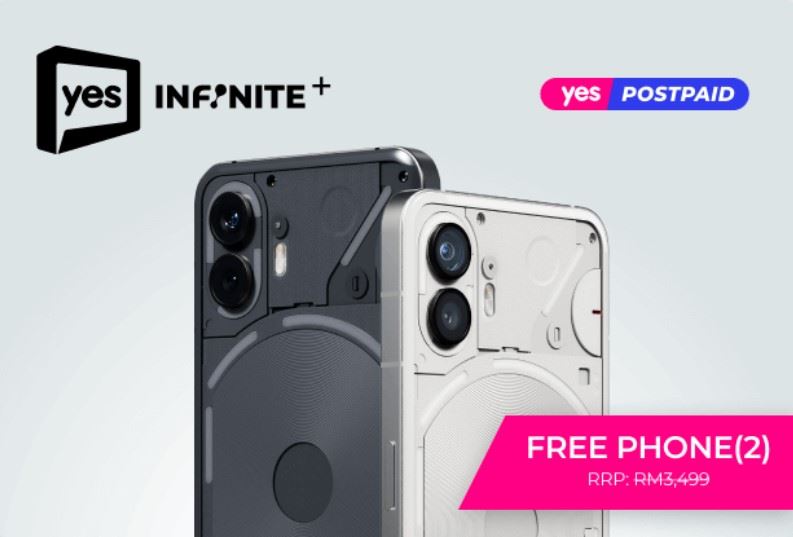 2 Nothing Phone (2) with Yes 5G