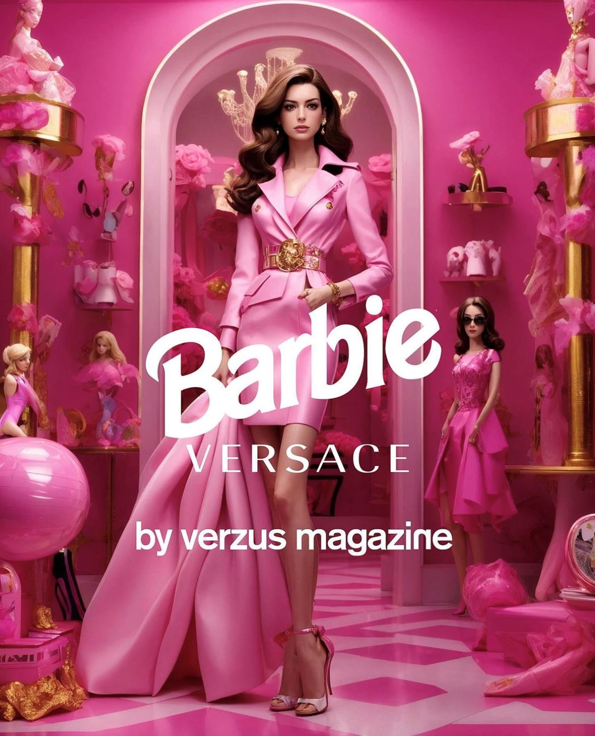 当欧美明星变成barbie原来是这样的❗太酷了吧🤩