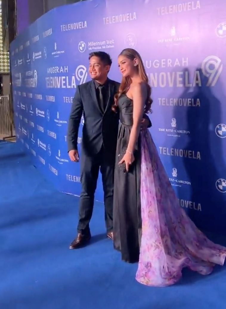 penampilan undang kecaman, alya iman tutup komen video hadir anugerah bersama jejaka misteri