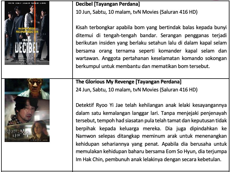 penuh hiburan! ini senarai k-drama dan k-filem di astro bulan jun 2023