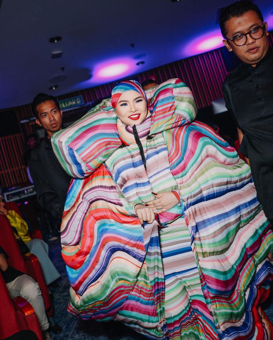 “imej tilam itu sesuai,” aina abdul akui terkejut baca komen netizen