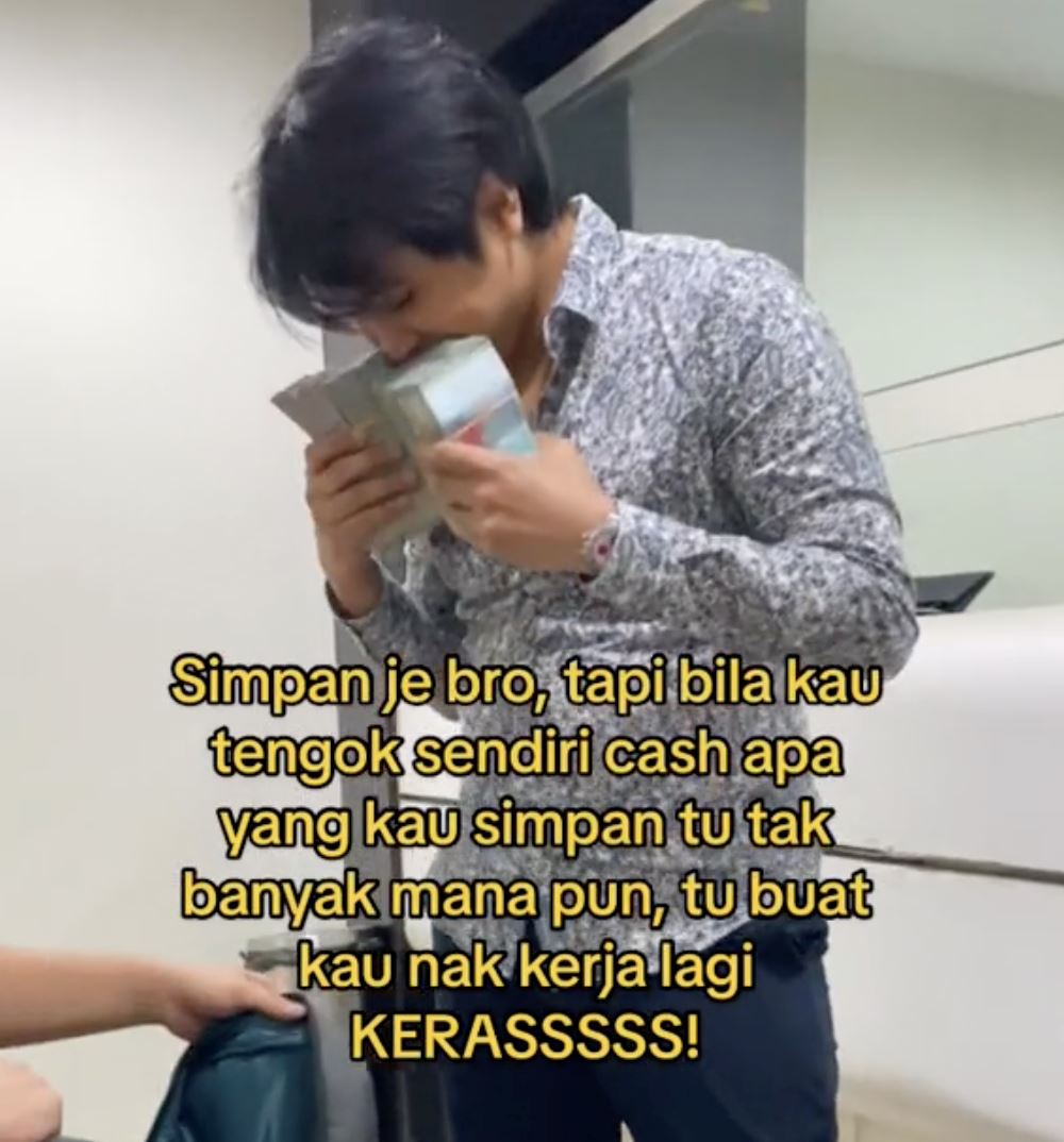 video artis malaysia tayang duit cash dalam peti sejuk undang perhatian netizen