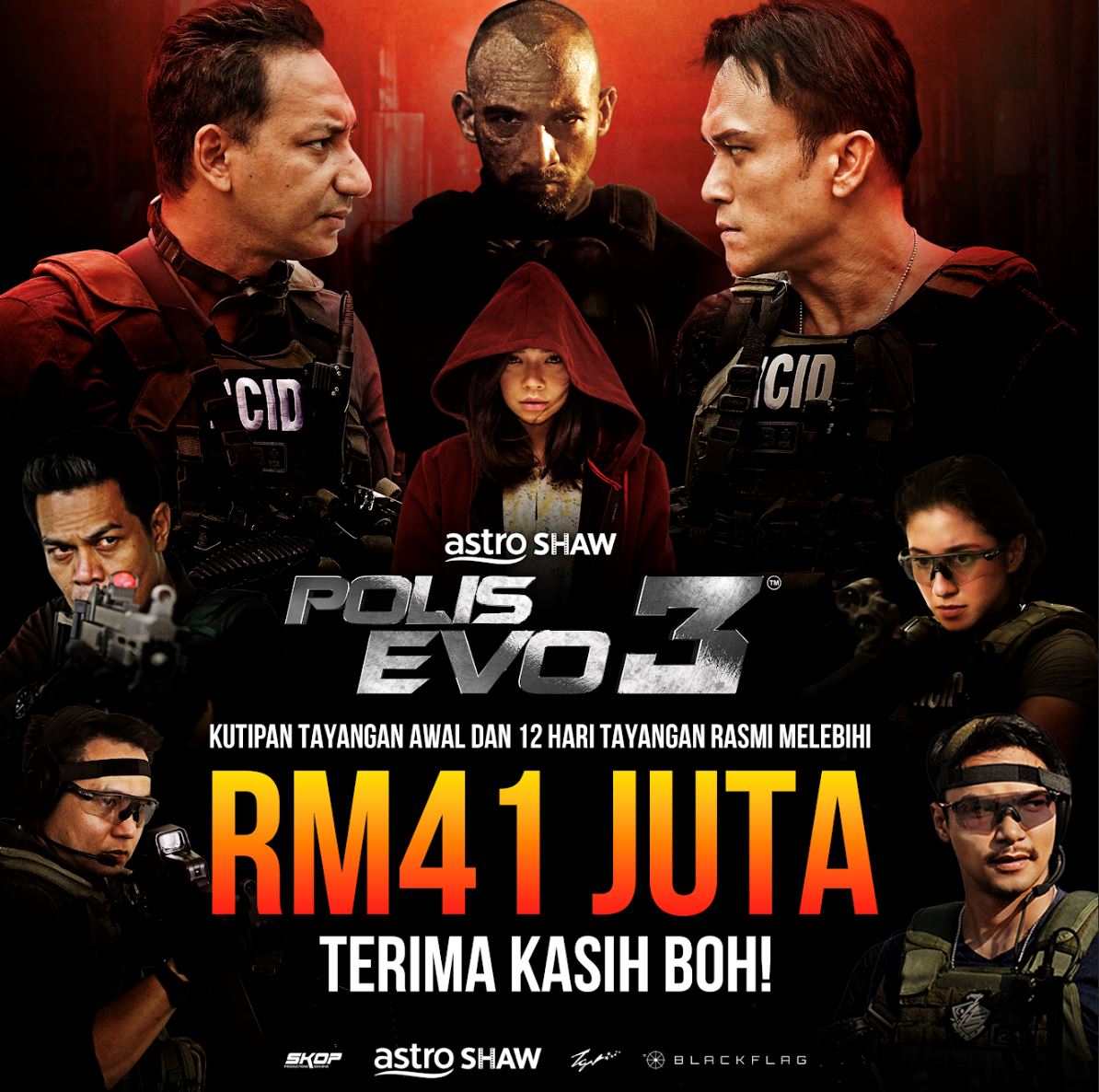 filem kutipan tertinggi 2023, polis evo 3 kini raih lebih rm41 juta!