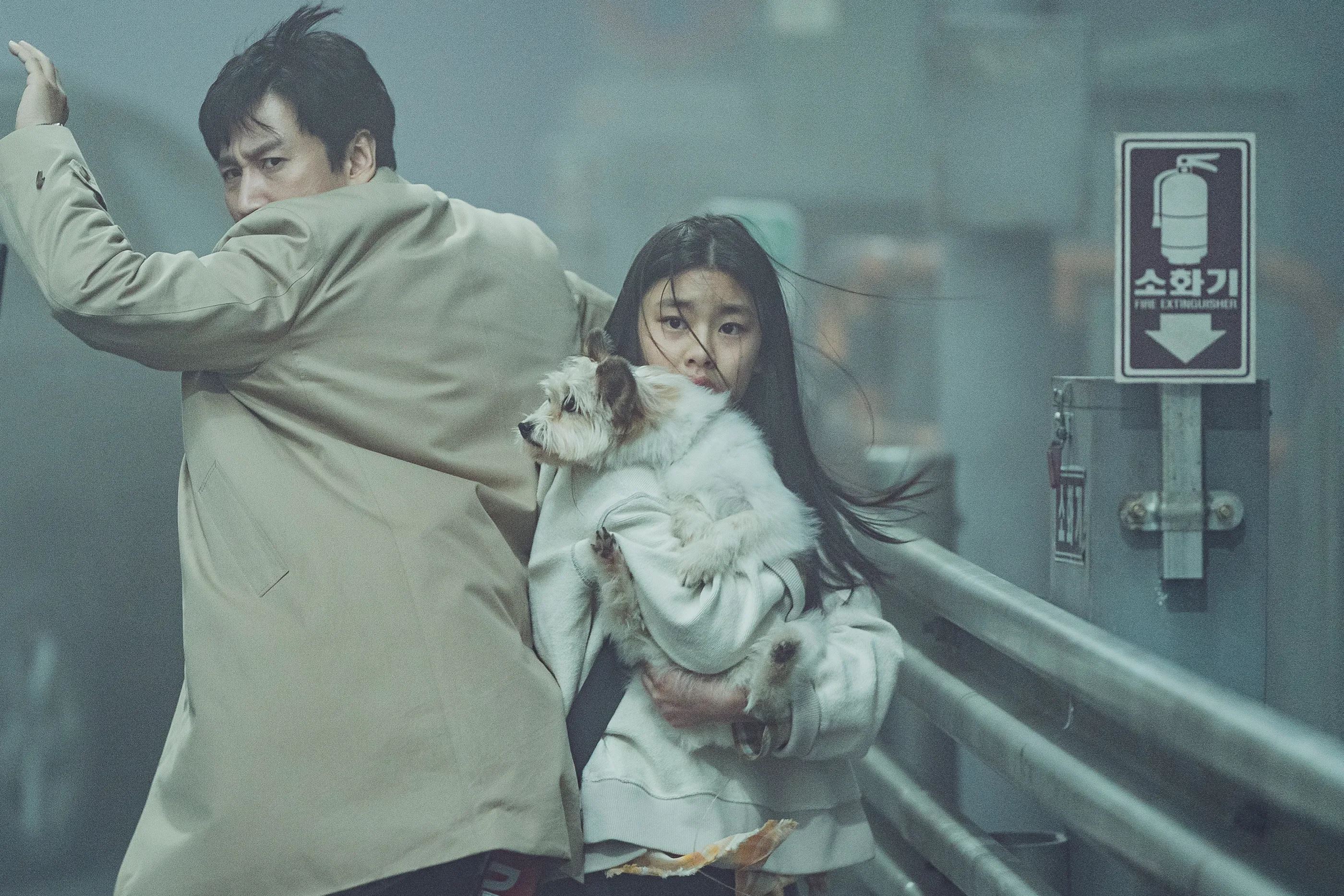 🎬 韩国最新惊悚灾难片❗️《寂静》被困仁川大桥遇上吃人变异军犬🔥