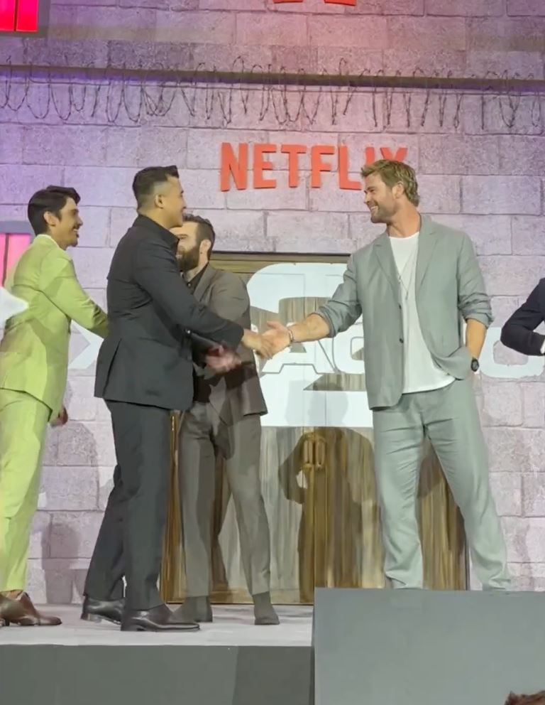 aaron aziz teruja sepentas dengan chris hermsworth, “gempak gila, 100 kali lebih baik dari fast x!” 