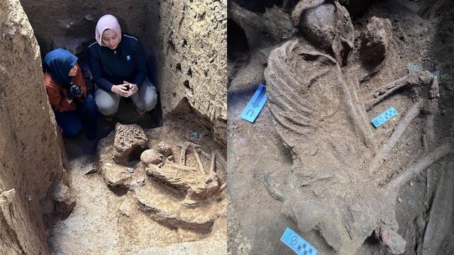 rangka manusia lengkap ditemui penyelidik di gua keledung kecil
