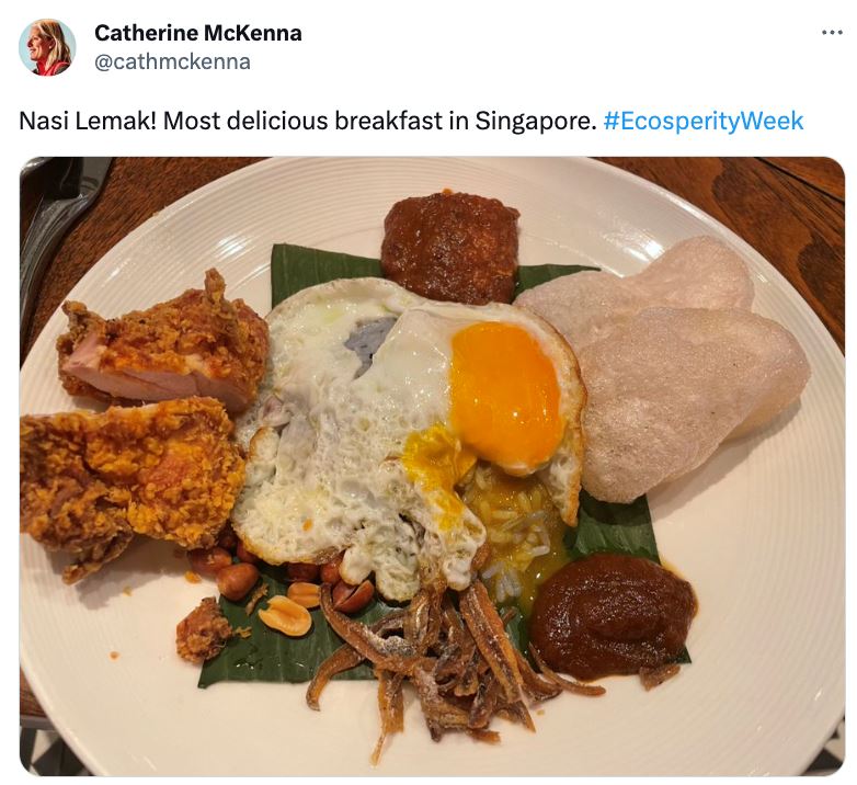 nasi lemak singapura dipuji sedap, netizen malaysia ‘serbu’ komen kata sebaliknya
