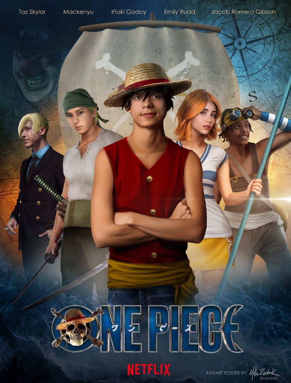 真人版《海贼王》定档8月开播！预告曝光！