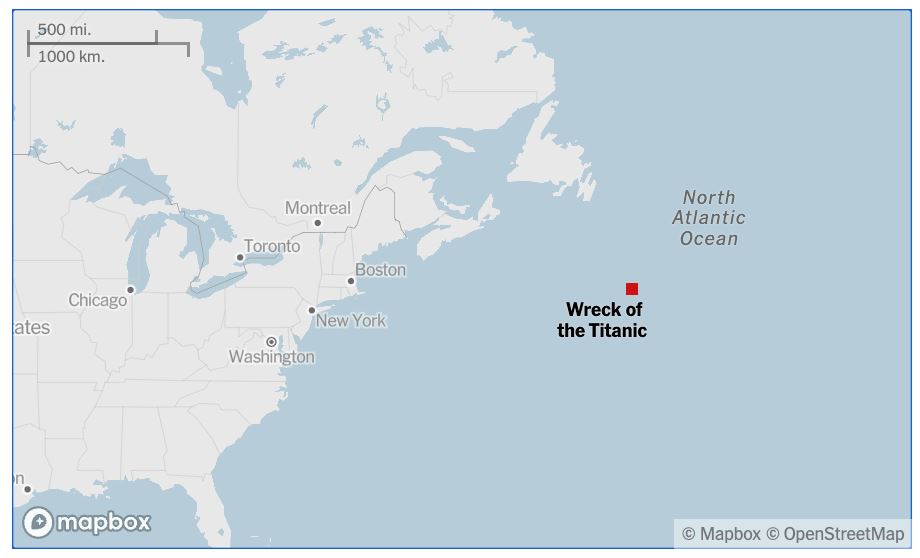 kapal selam bawa pelancong tengok bangkai titanic hilang tiba-tiba