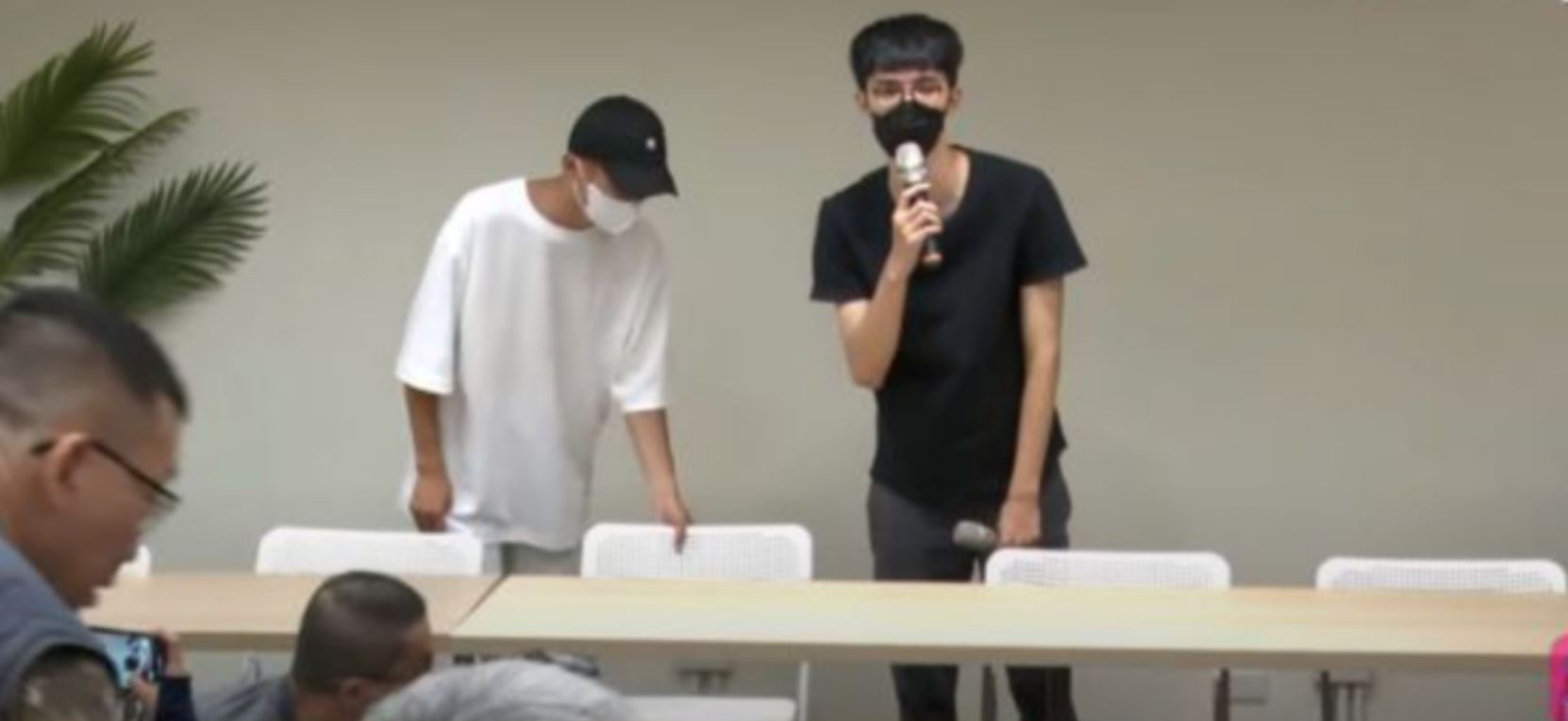 炎亚纶现身记者会道歉！耀乐情绪崩溃离席！