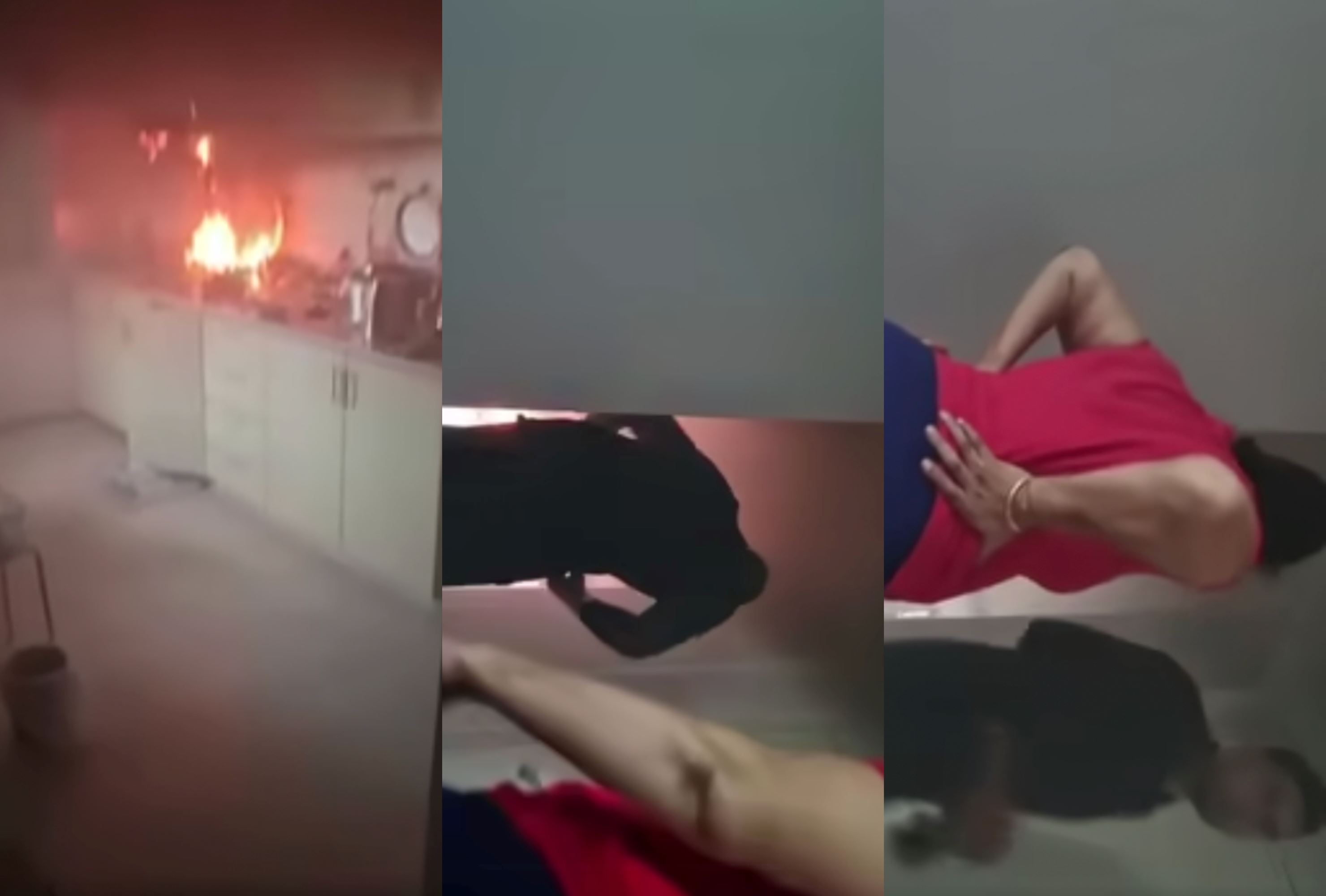 brave s’porean delivery man's heroic act saves the day: putting out a kitchen fire in flat