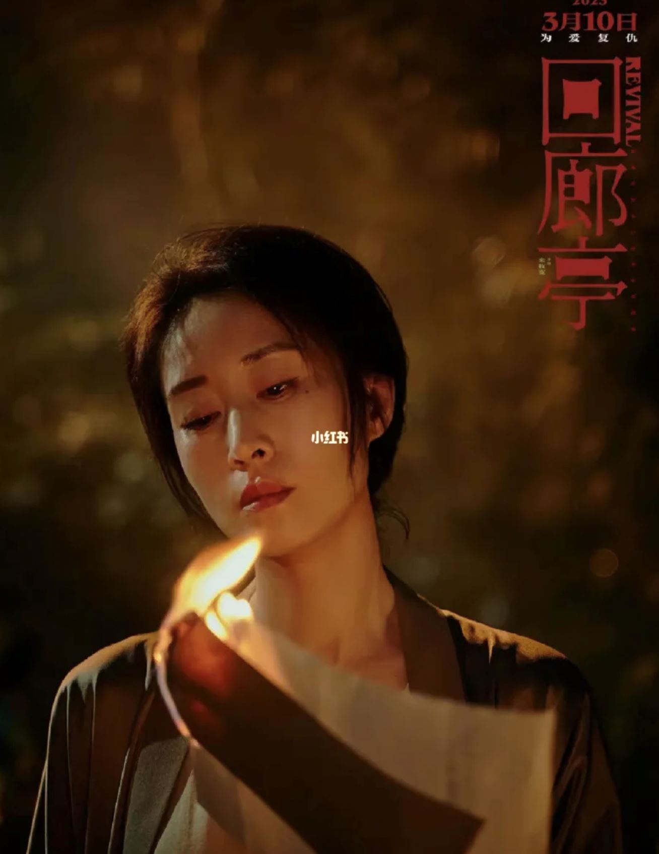 🎬改编自东野圭吾原著小说❗️悬疑电影《回廊亭》上演为爱复仇