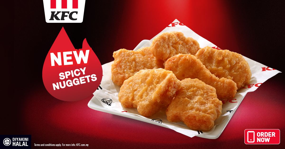 KFC spicy nuggets