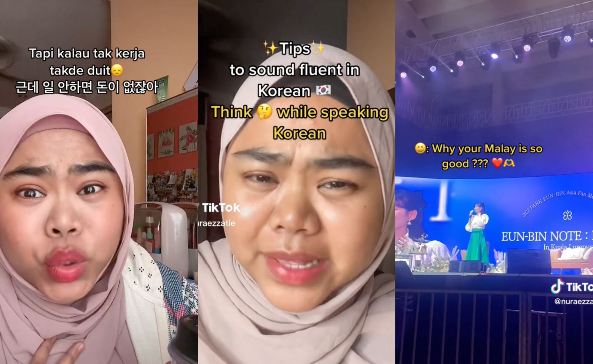 this k-pop fan learns to write and read korean, now teaches the language in school!