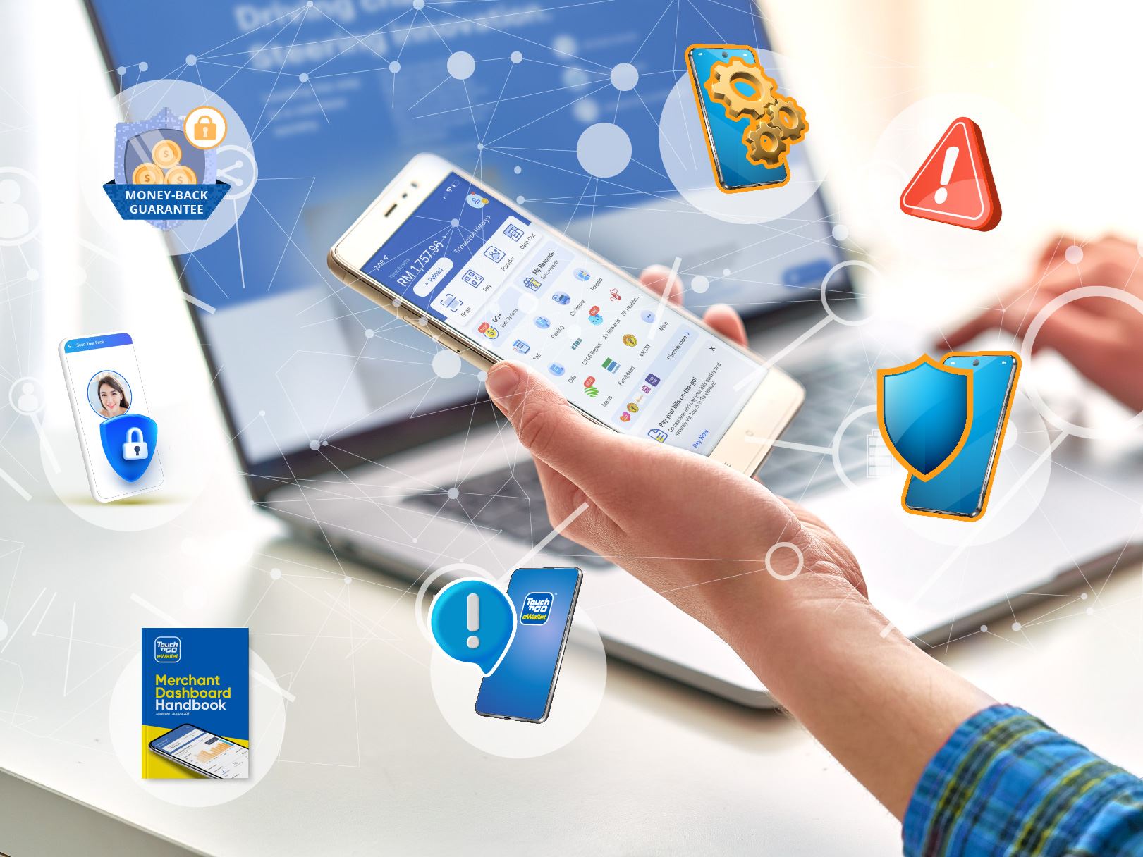 tng e-wallet推【5项安全措施】！实行人脸验证！