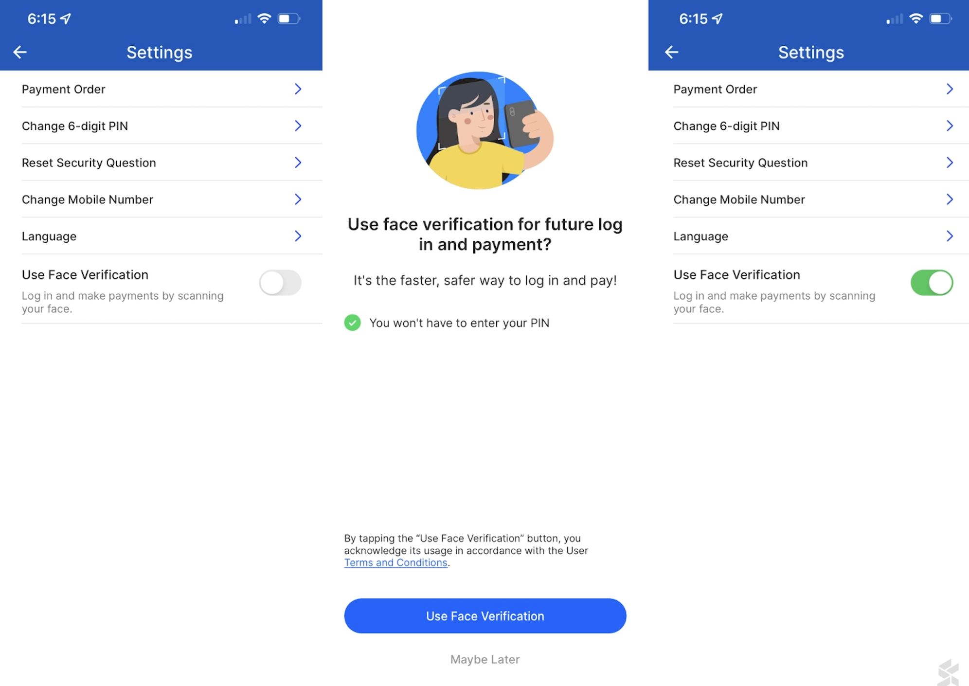 tng e-wallet推【5项安全措施】！实行人脸验证！