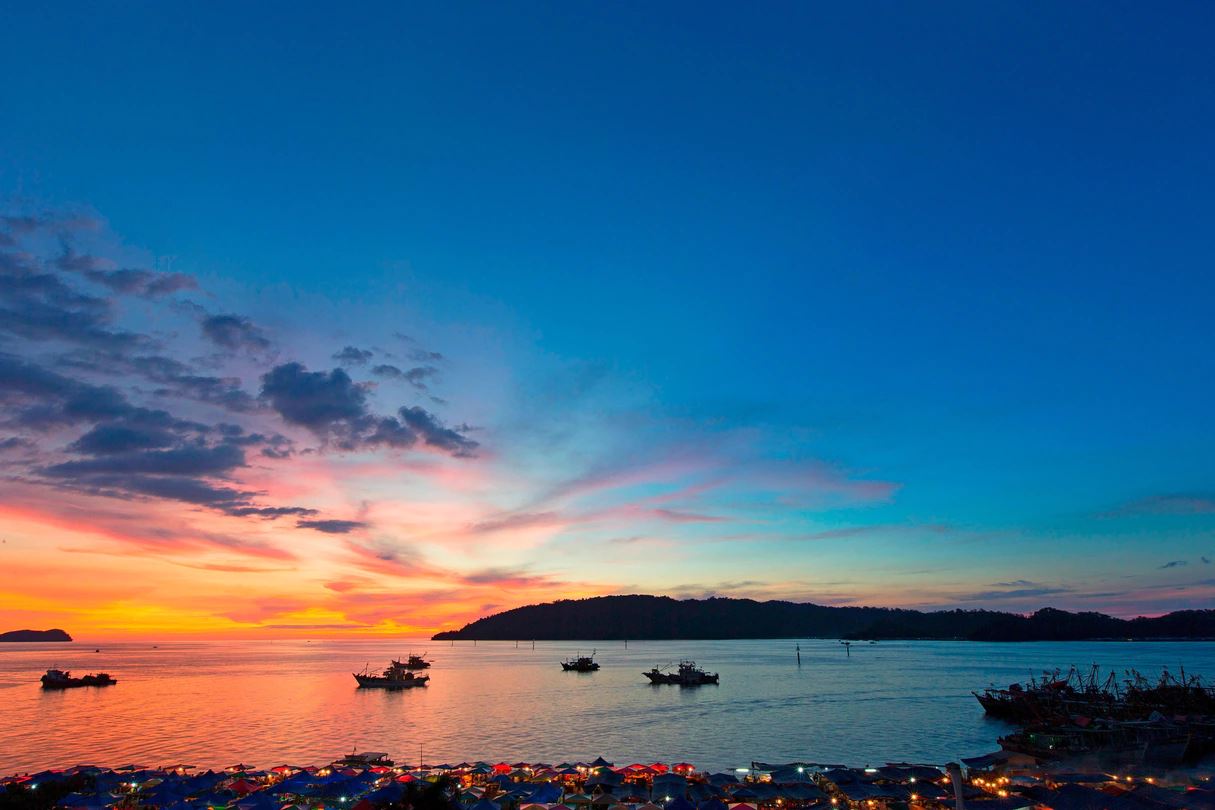 Seaview from Kota Kinabalu jetty