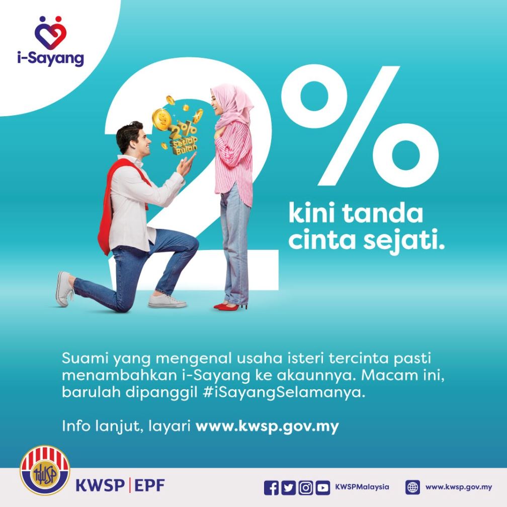pencarum kwsp boleh pindah 2% caruman pada akaun isteri, lihat apa reaksi warganet