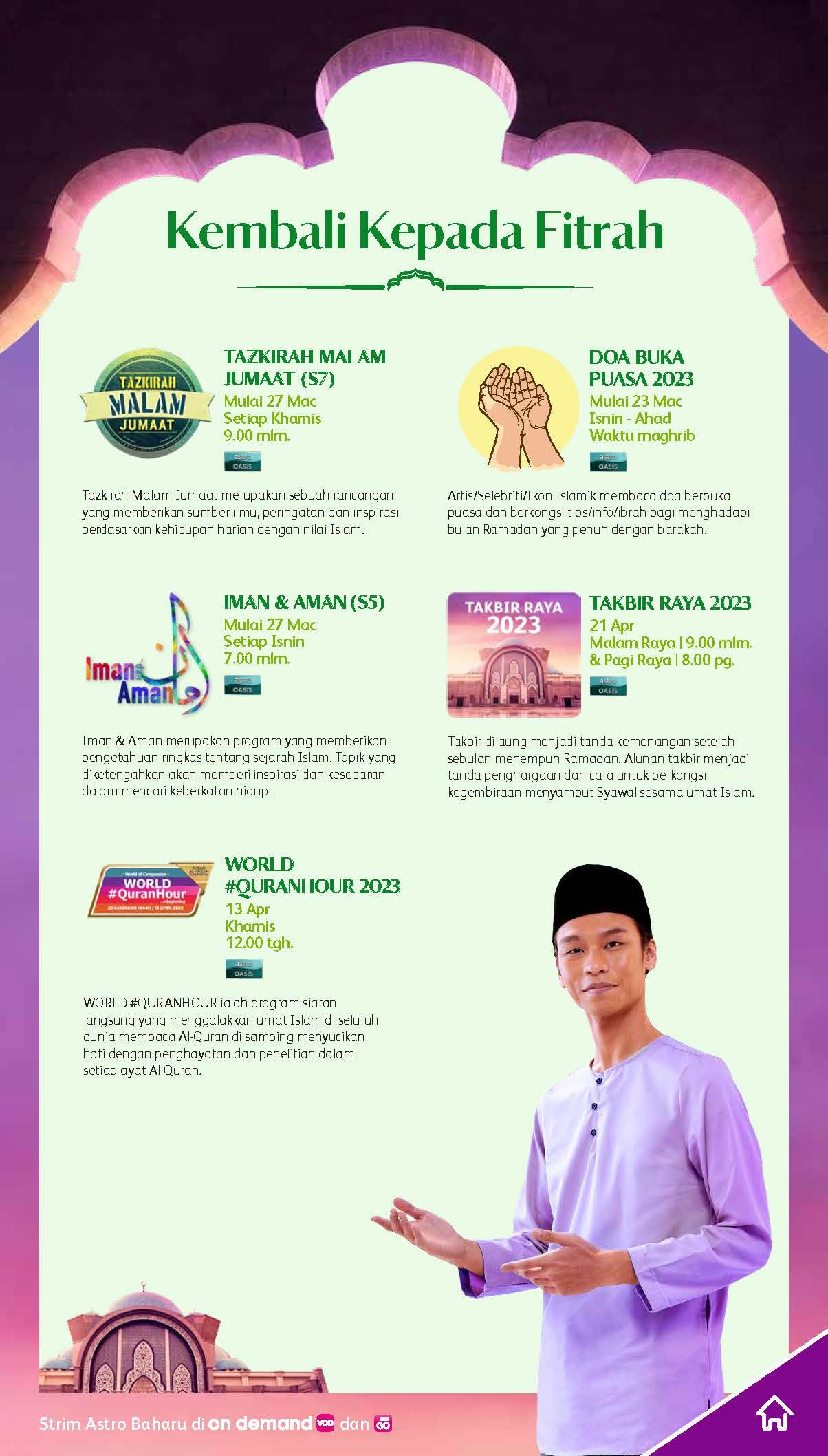 raikan kemuliaan ramadan dengan rancangan hiburan berilmiah di astro!
