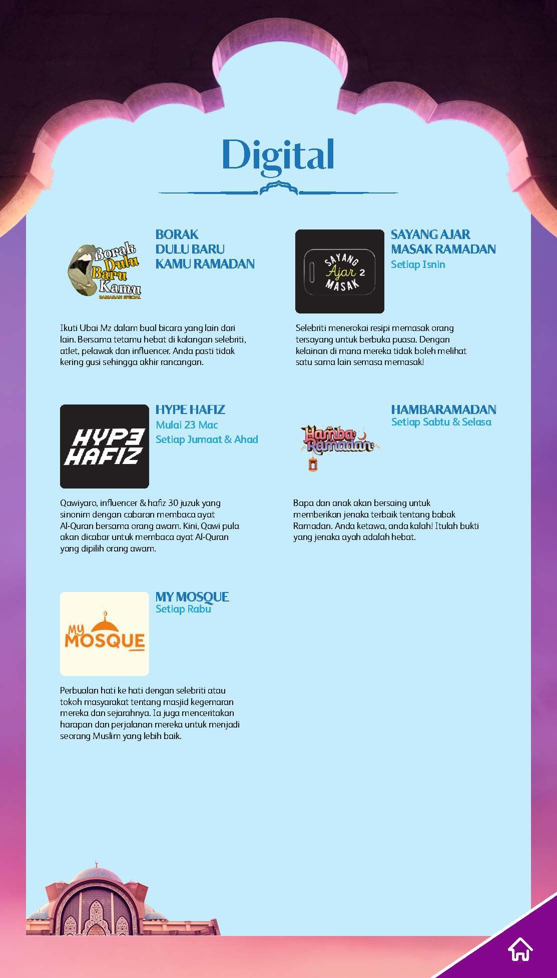 raikan kemuliaan ramadan dengan rancangan hiburan berilmiah di astro!