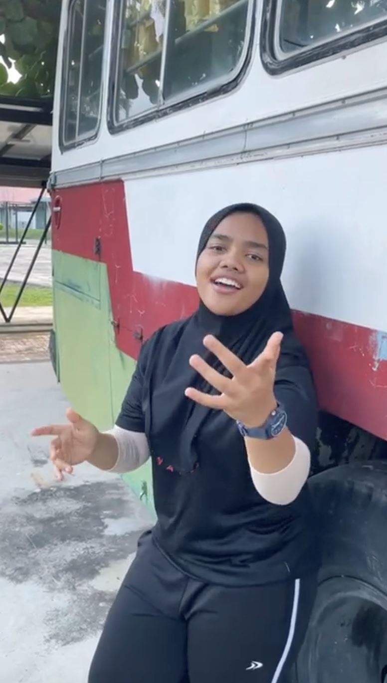 “adakah ini rupaku kalau bertudung?” video gadis mirip alif satar bikin berdekah!