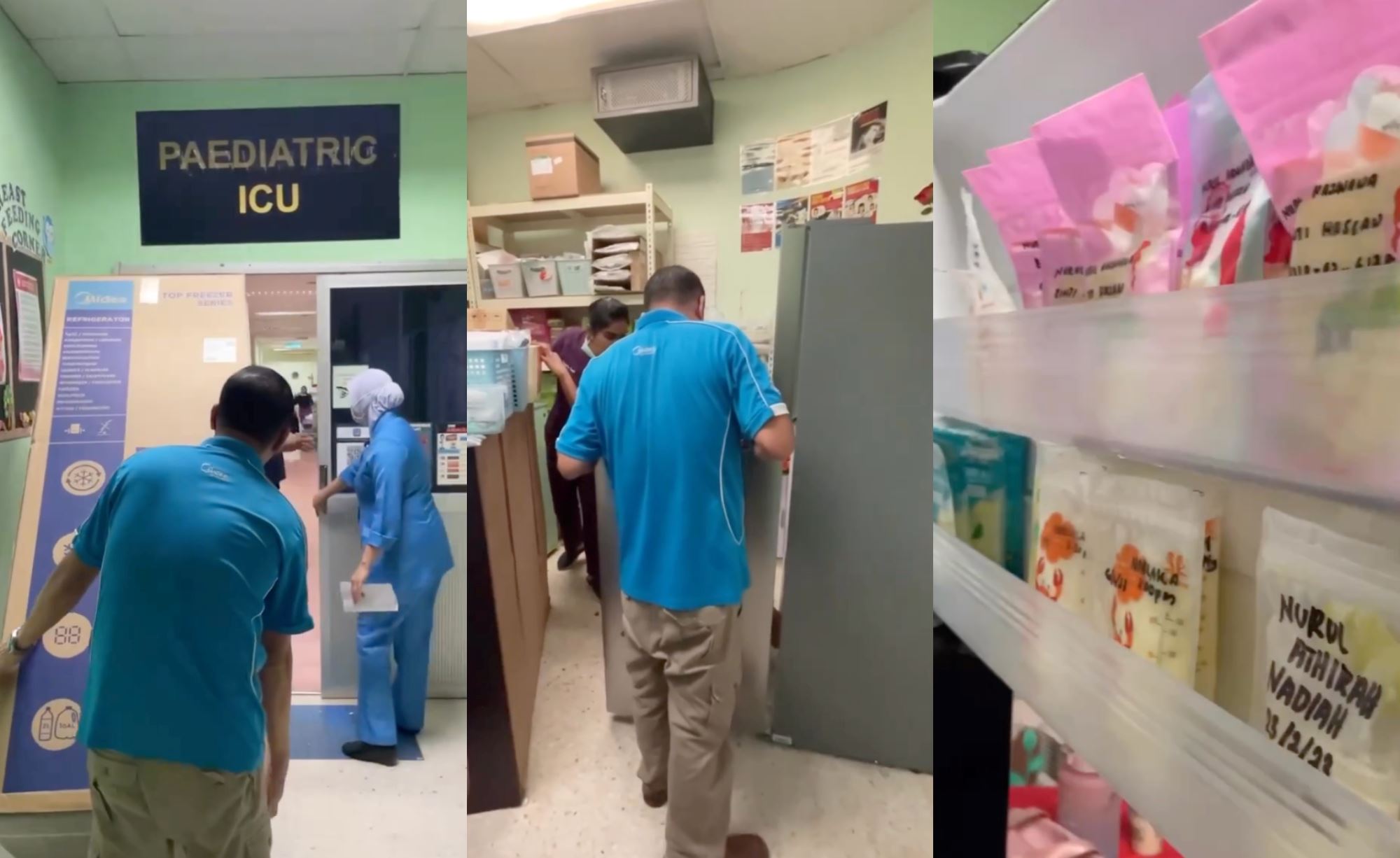 woman wastes no time to donate refrigerators after finding out hospital’s icu fridge was broken