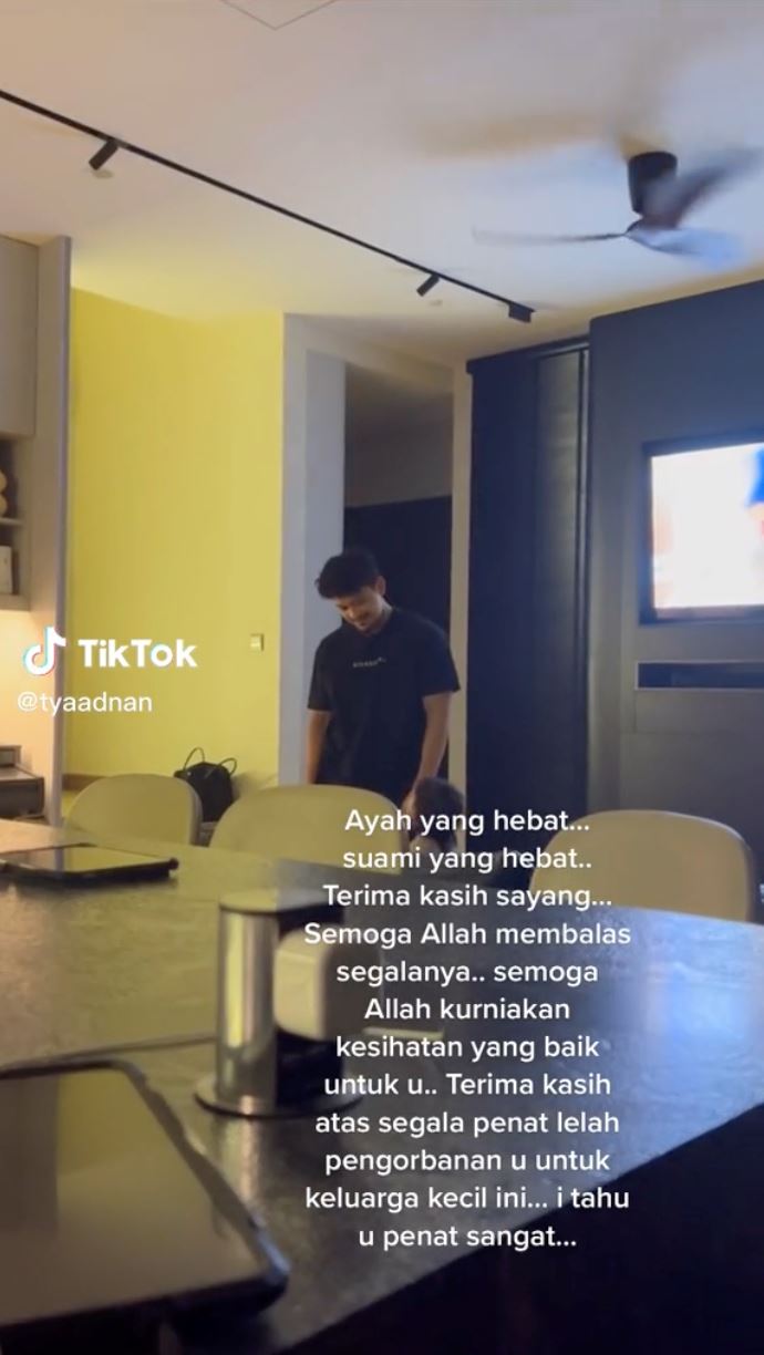 tya adnan syukur ada suami yang baik, netizen harap tiada ‘penyondol’ datang ganggu 