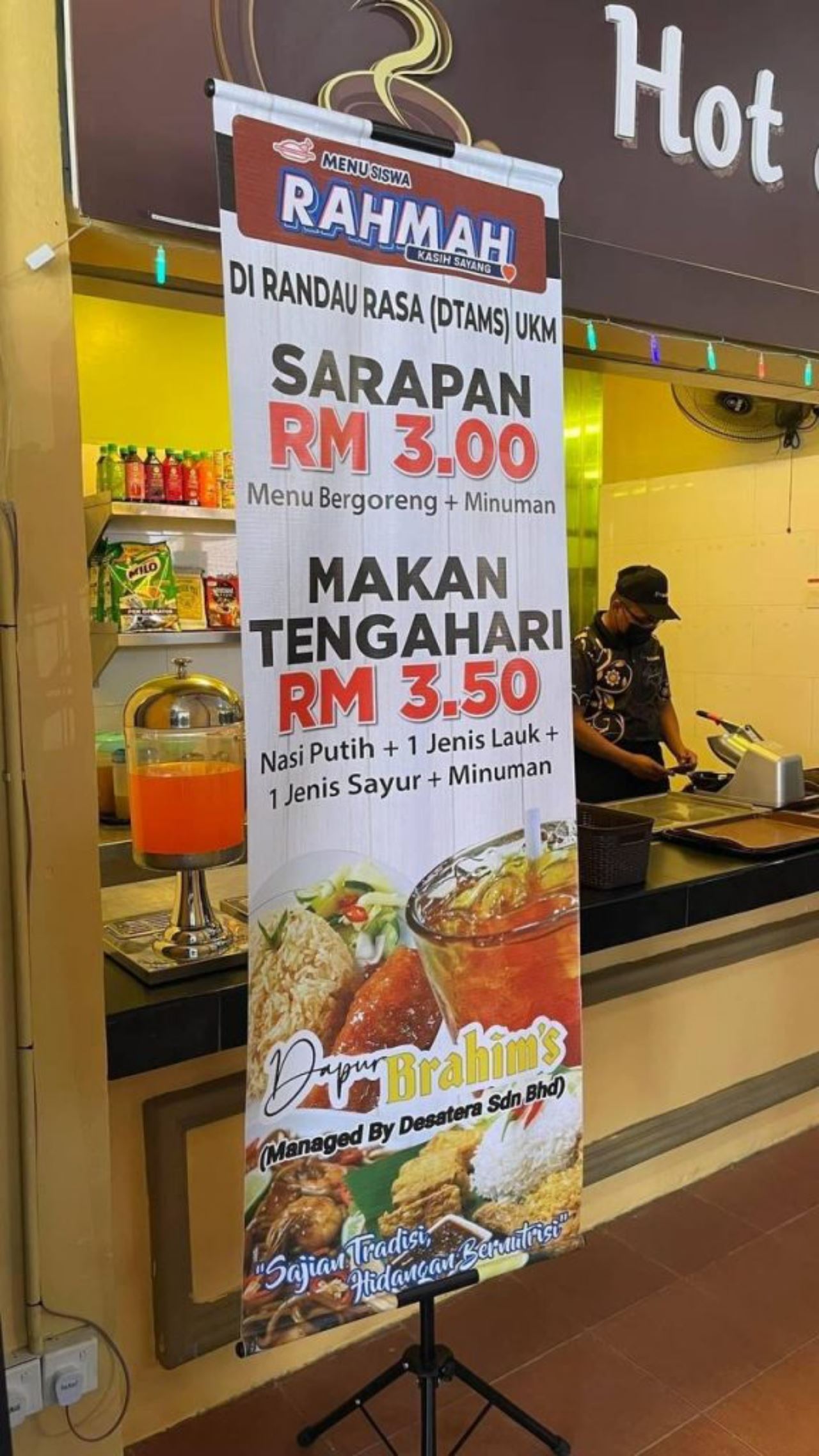 universiti awam, politeknik bakal saji menu siswa rahmah rm3.50 sahaja