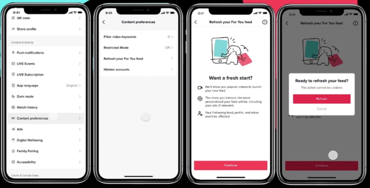 tiktok anda naik video ‘pelik’? ini cara reset semula algoritma akaun anda
