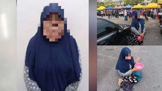 pengemis warga asing raih simpati, kutip rm240 hanya beberapa jam