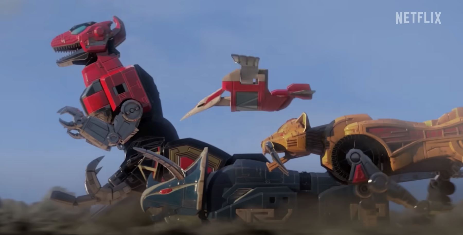 peminat teruja lihat trailer kemunculan semula mighty morphin power rangers di netflix