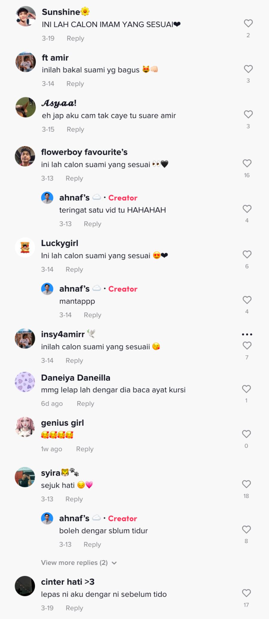 peminat cair dengar amir ahnaf mengaji, “ini calon suami yang sesuai!”