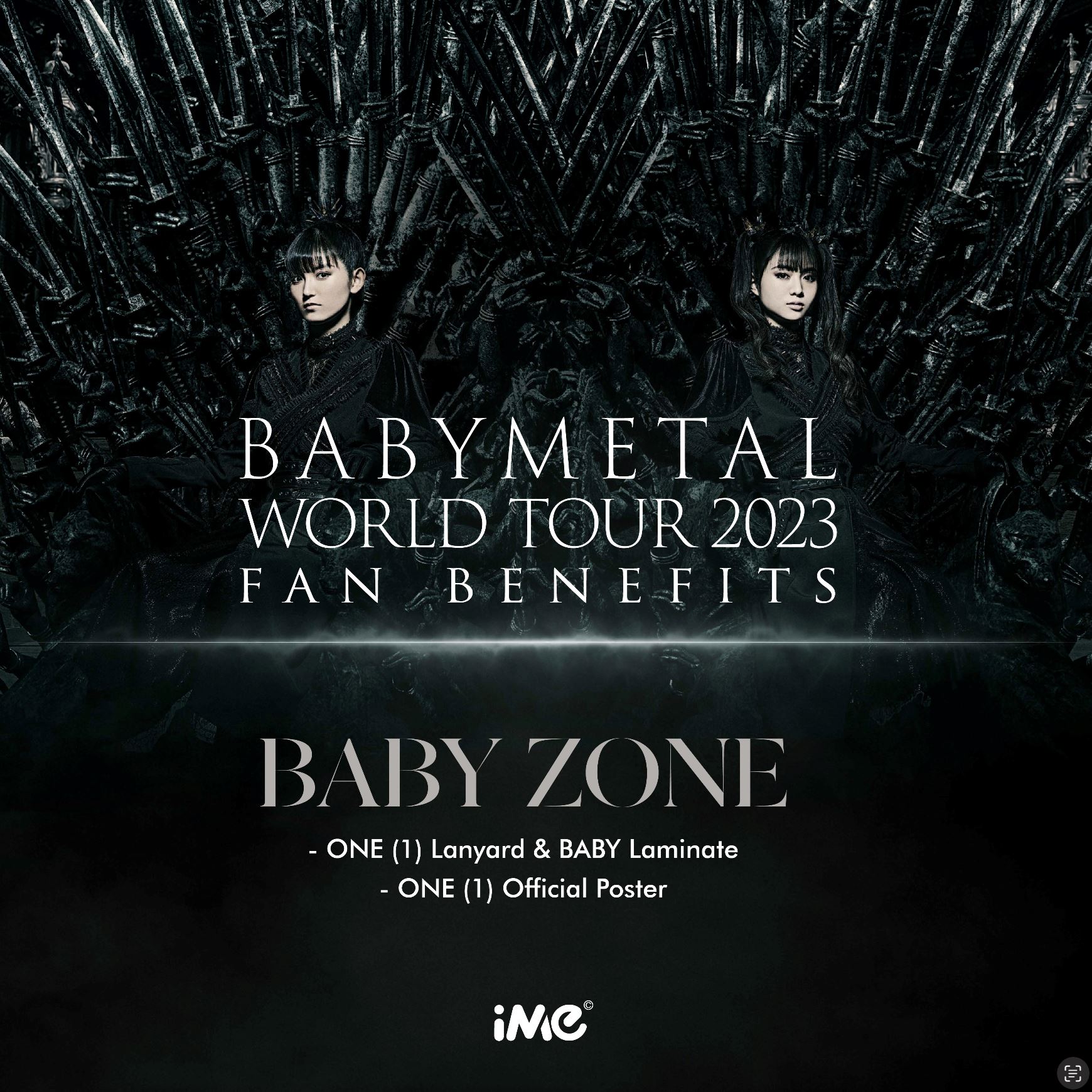 🇯🇵日本人气重金属偶像女团babymetal来马开唱❗️6月4日和大马乐迷一起摇滚🎸