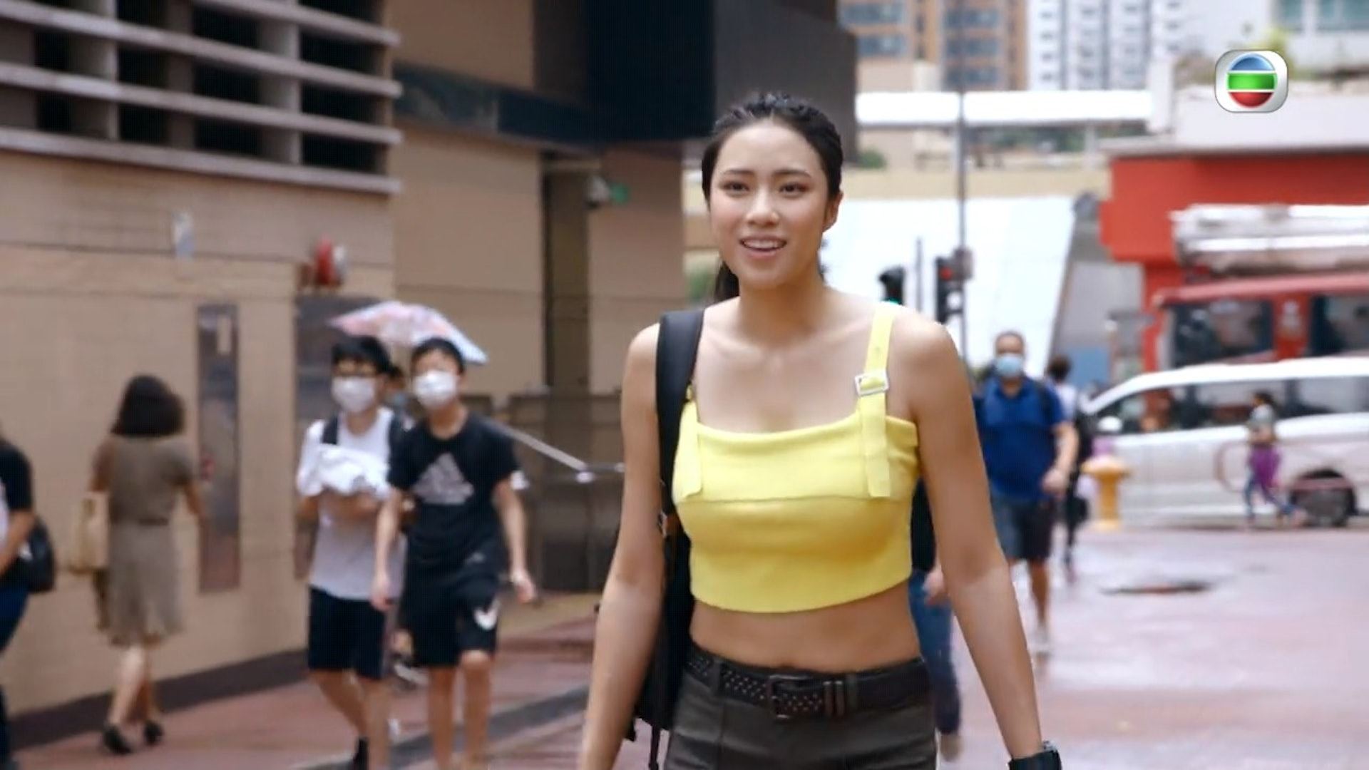 📺《隐形战队》刘颖镟「小背心」queen❗️16集就穿过8个颜色♥️