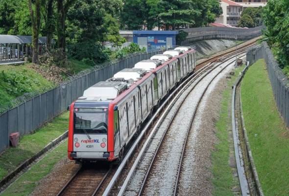 enam stesen lrt laluan ampang-sri petaling dihentikan mulai ahad, ini alternatif yang boleh guna