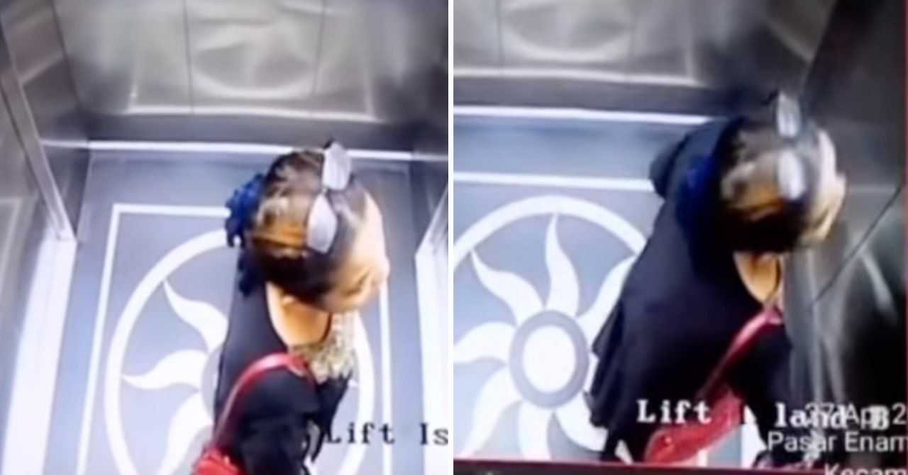 video wanita jatuh celah lif tular, mayat ditemui lepas tiga hari