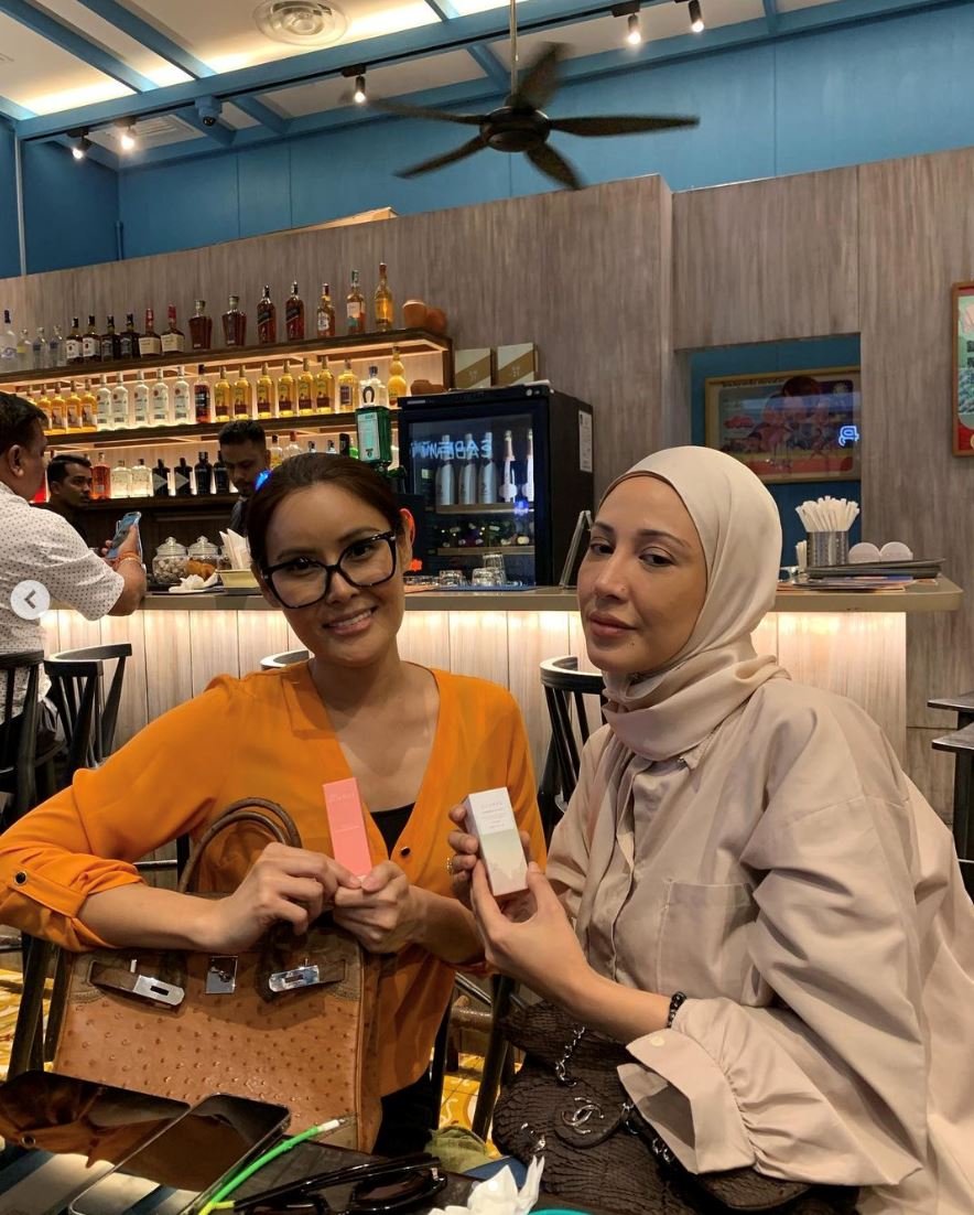 wajah nampak lain hingga dipersoal netizen, fathia latiff gembira penampilan terkini