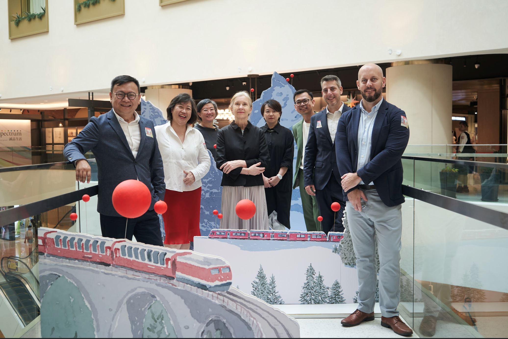 东南亚首个瑞士旅游插画展！就在诚品生活！