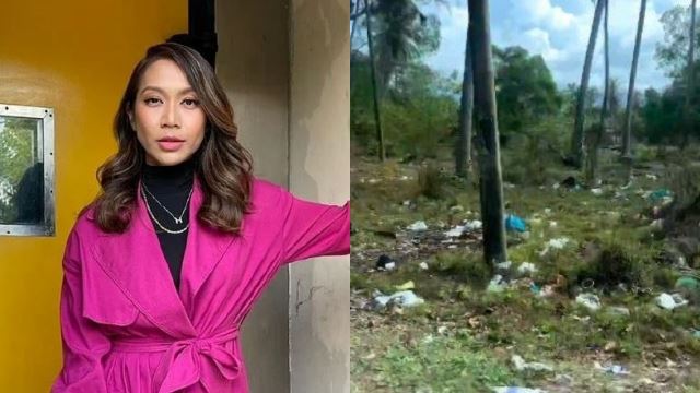 pantai tok bali kotor dan penuh sampah-sarap, hunny madu kecewa
