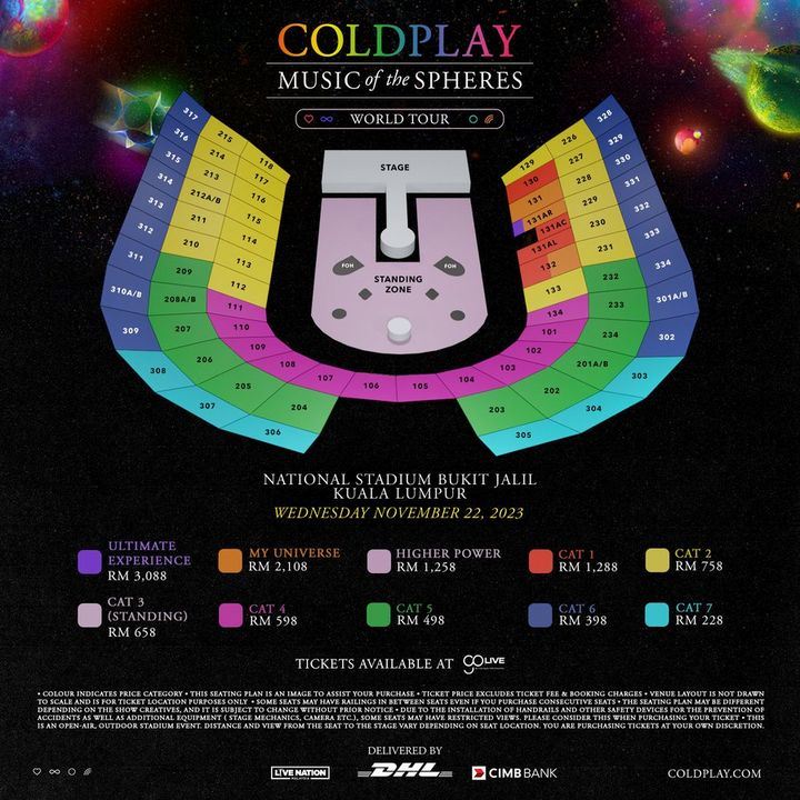 tiket konsert coldplay cecah hingga rm3,088, netizen harap ada tiket ‘harga rahmah’