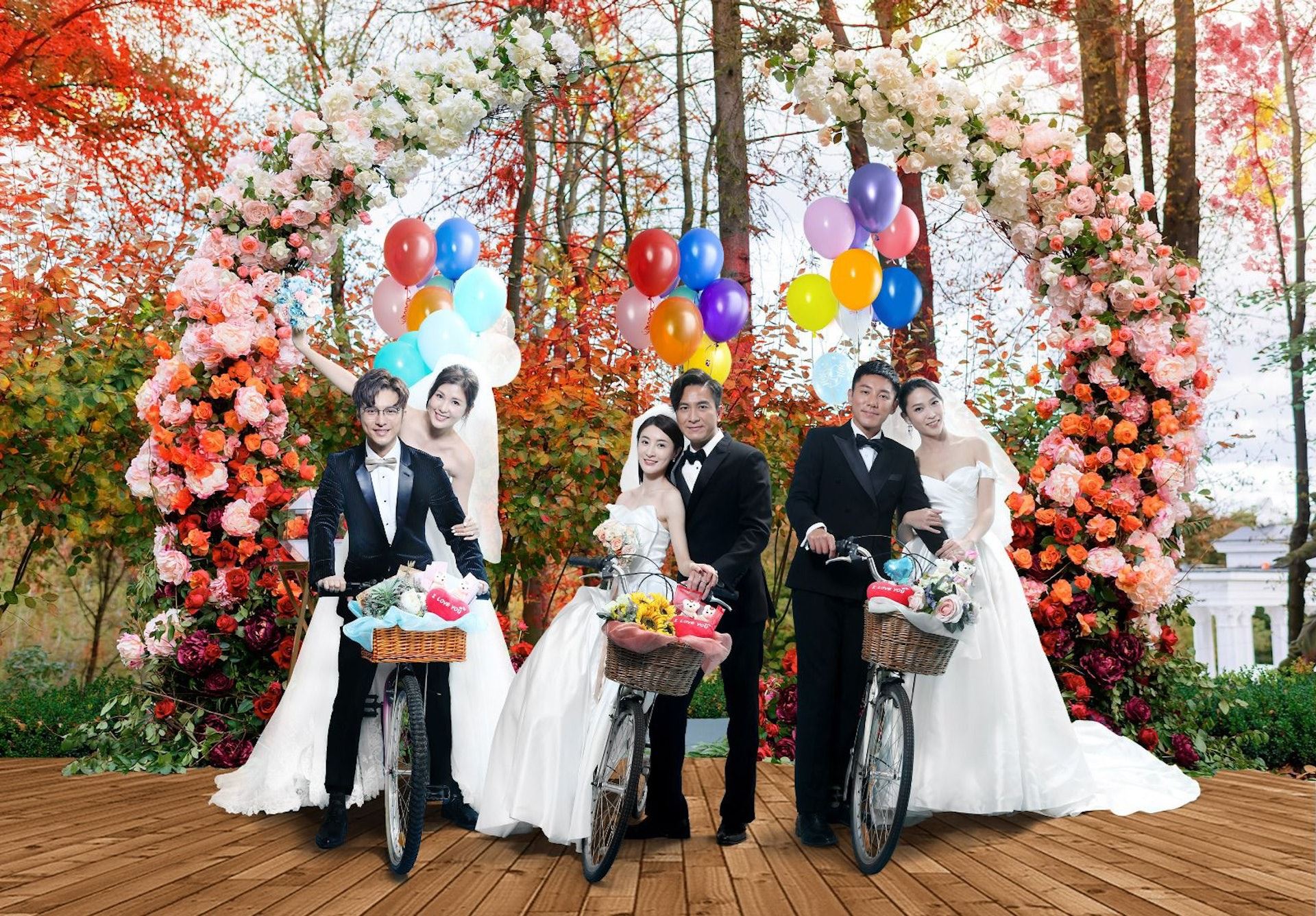 💍《法言人》结局婚照抢先看❗️3对cp甜到漏应该是he❤️